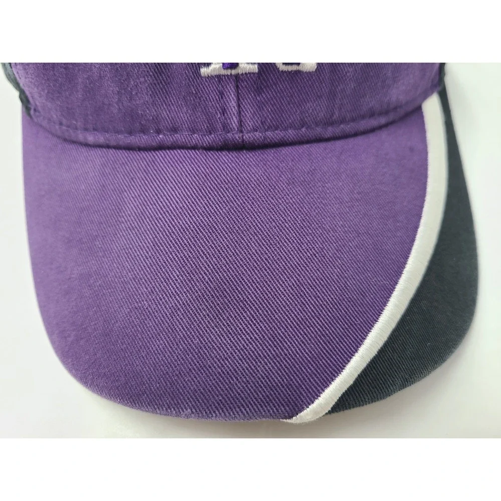 Kids Colorado Rockies 47 Brand Adjustable Hat Cap Cotton Boys‎ MLB Purple Black